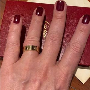 Cartier Love ring